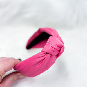 Solid Pink Headband