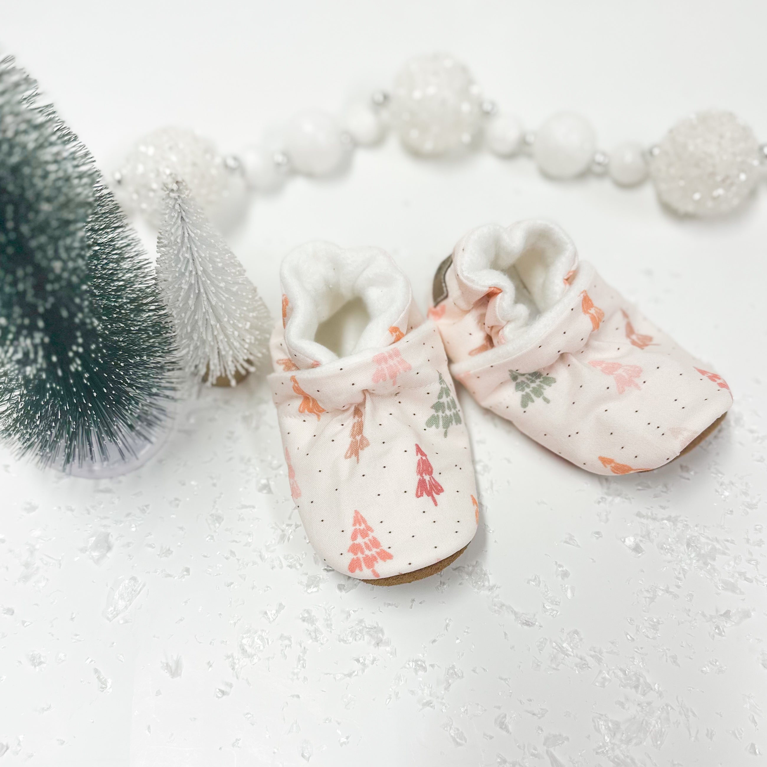 Pink Christmas Trees - Moccs