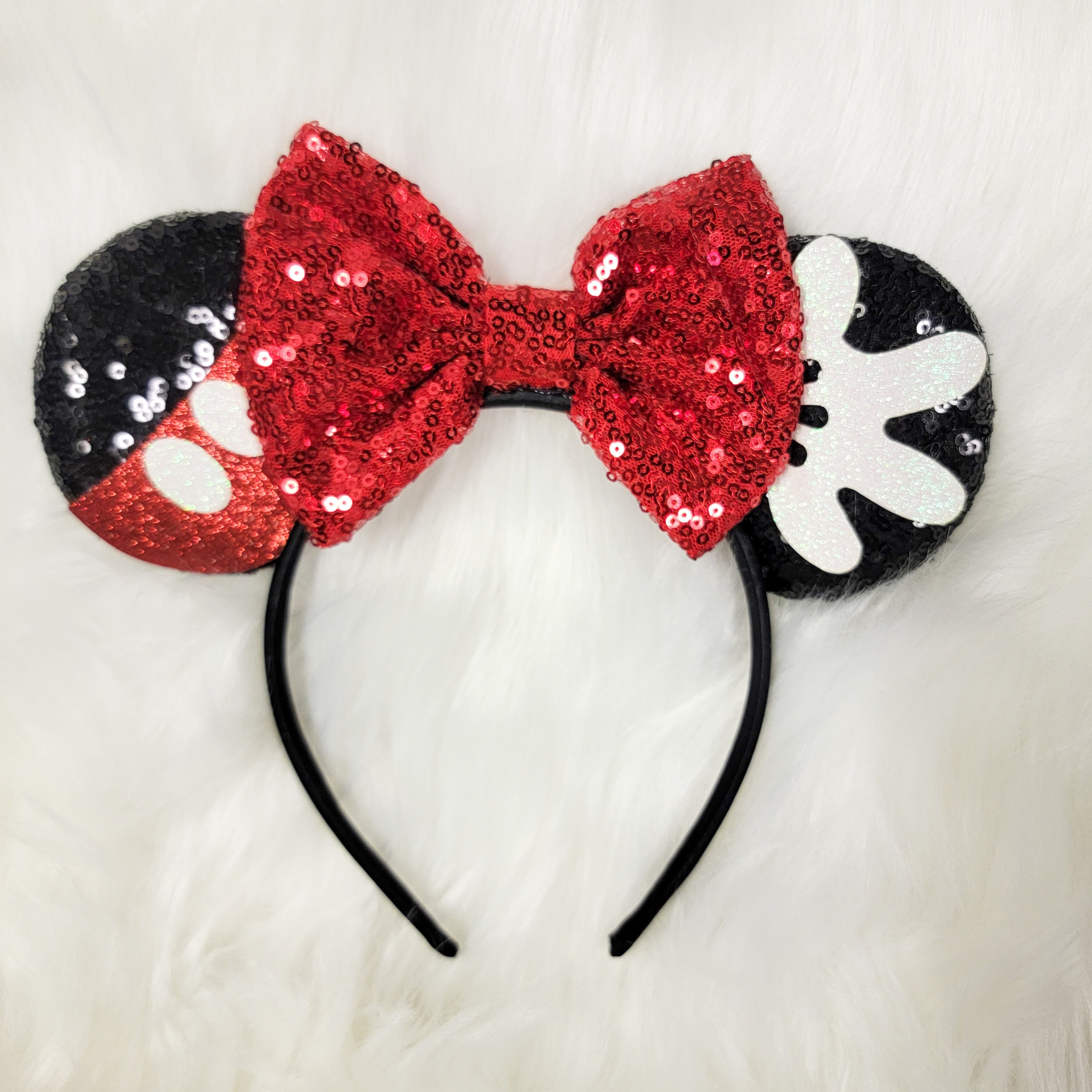 Black & Red Mouse Ears -PREORDER