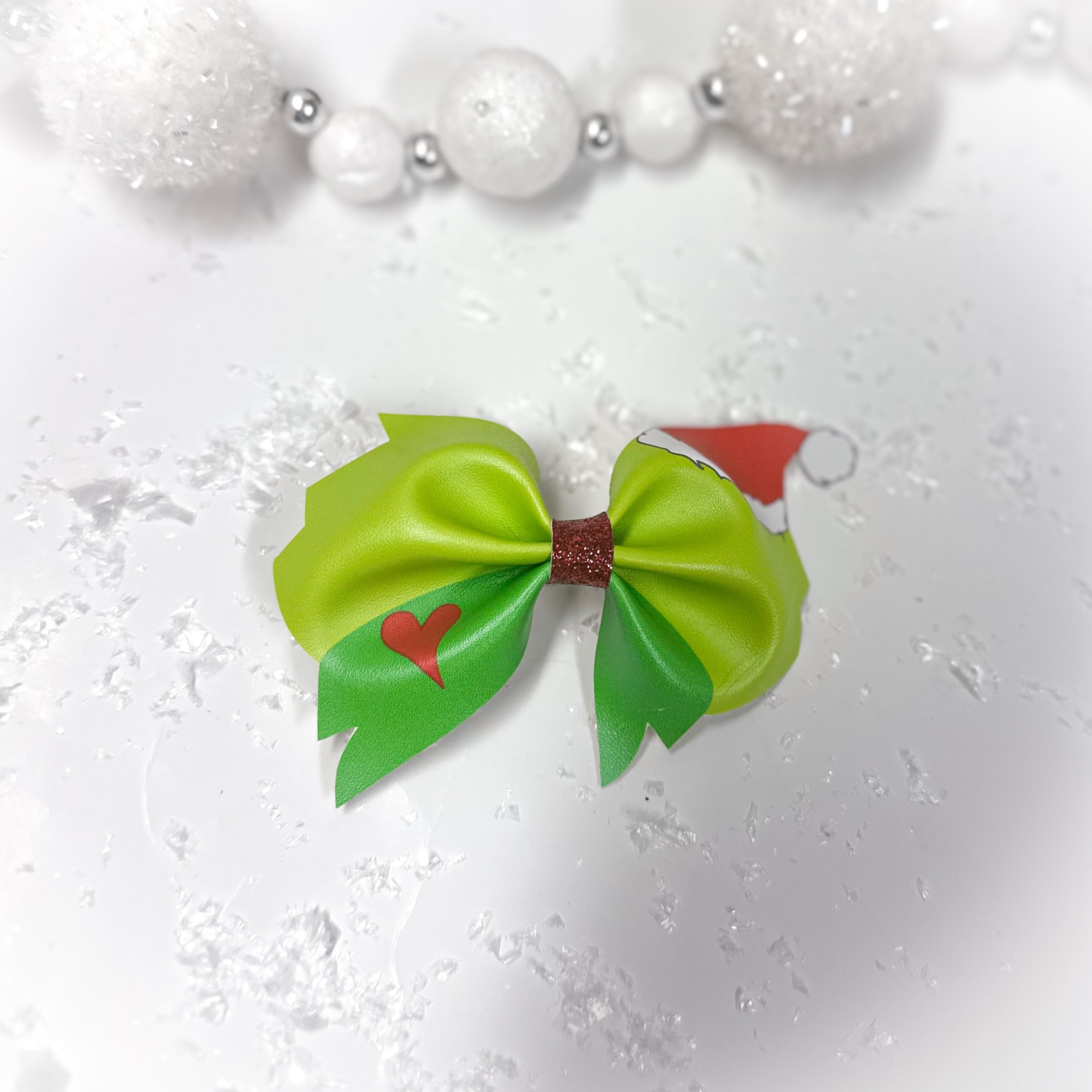 Red Heart Bow
