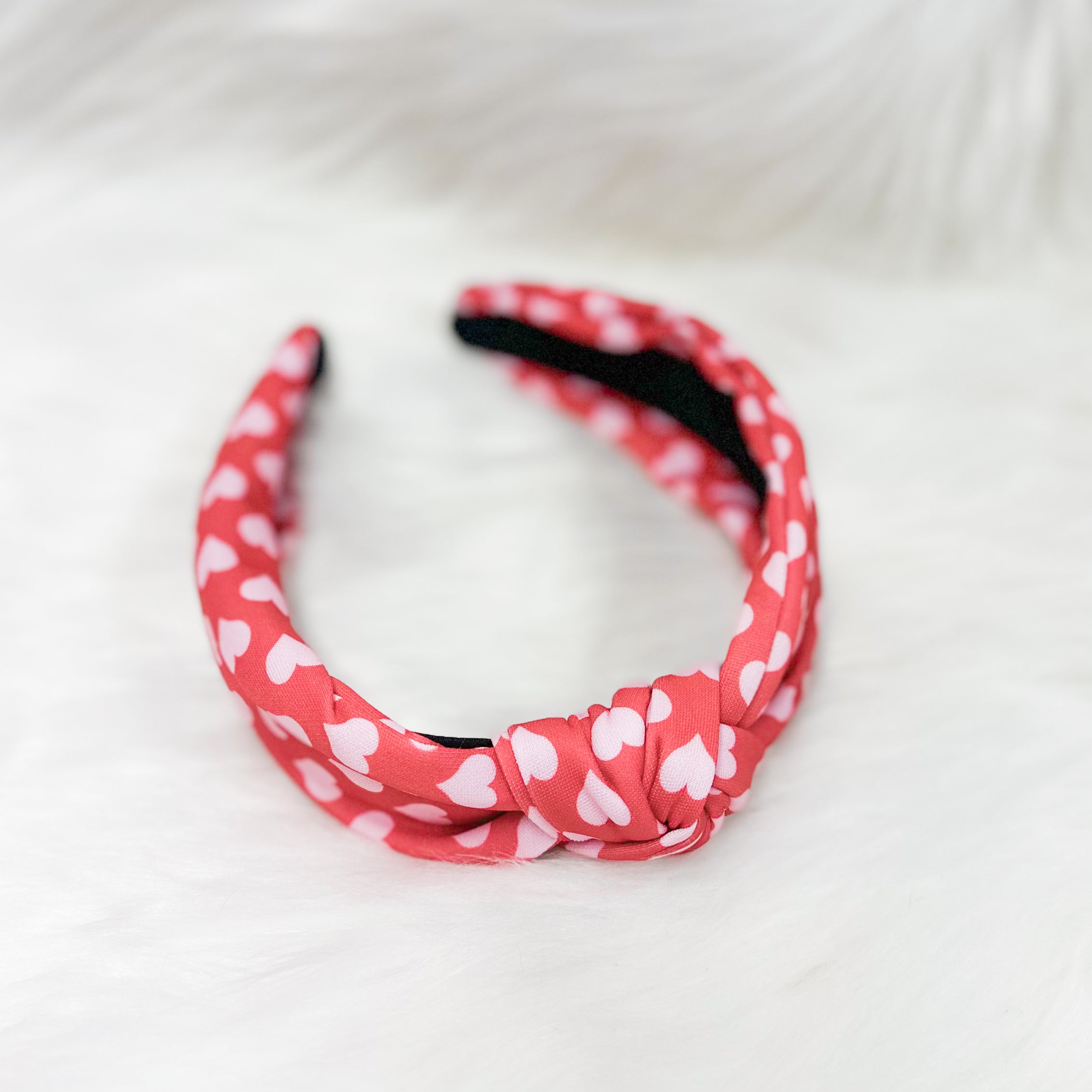 Red & Pink Hearts Headband