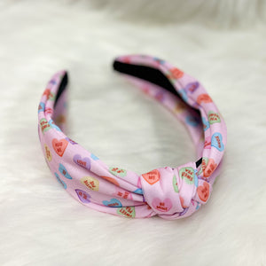 Candy Hearts Headband