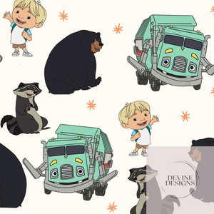 Trash Truck Blanket