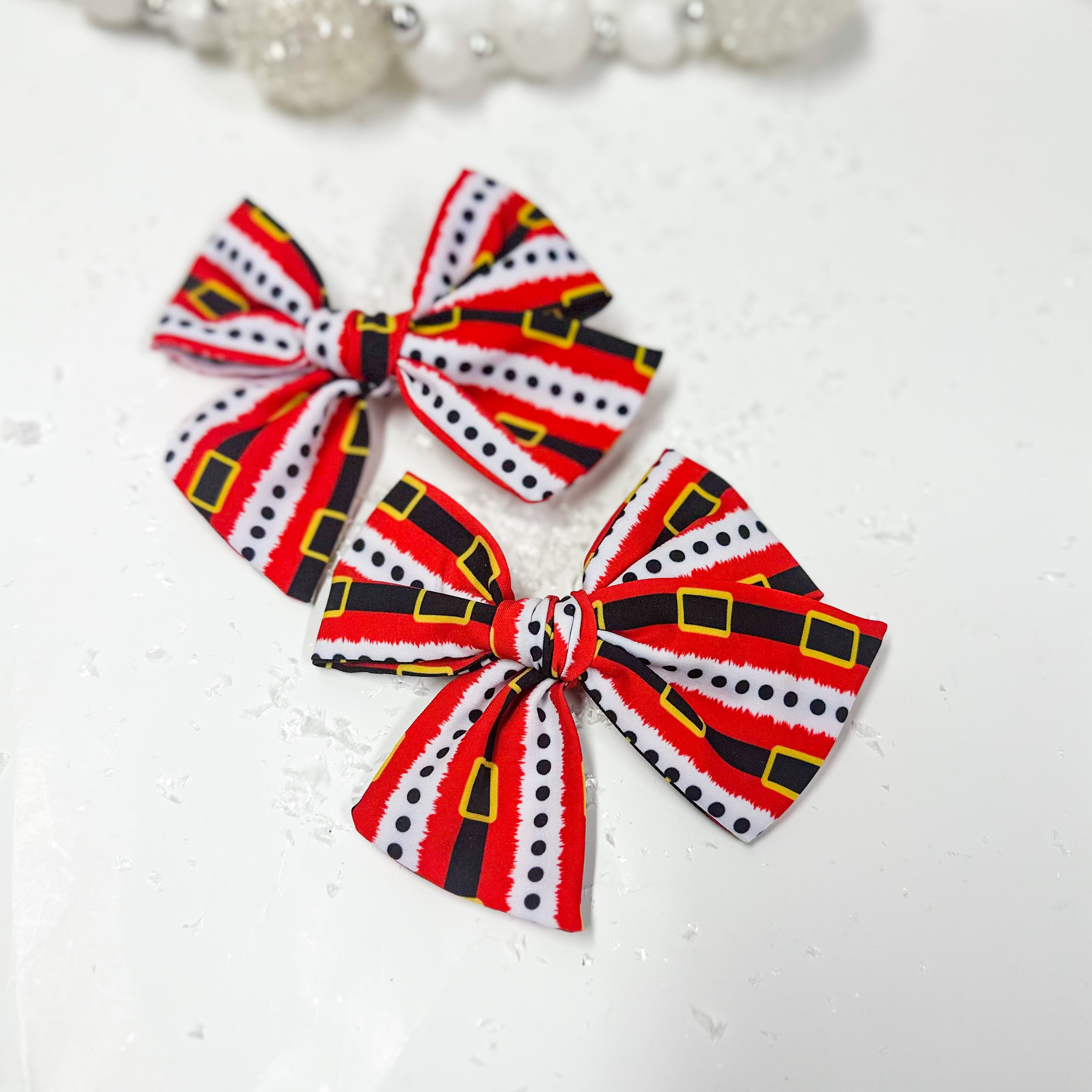 Santa’s Outfit Bow