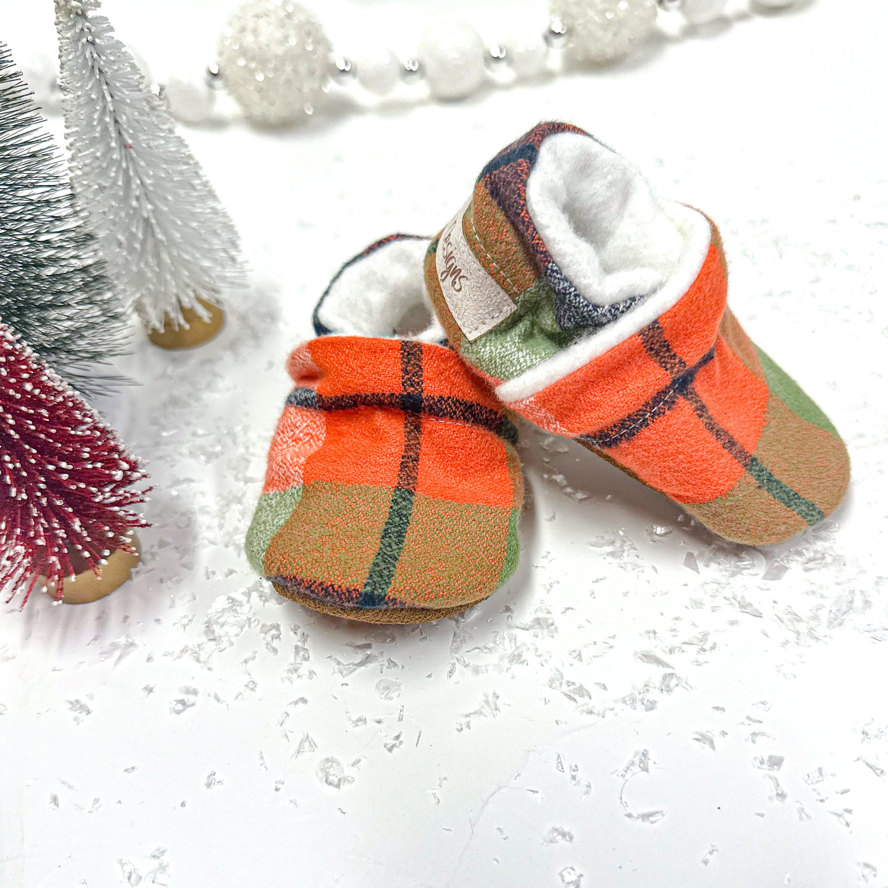 Christmas Plaid- Moccs
