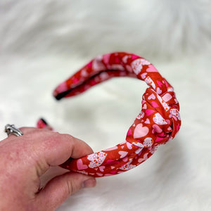 Crazy Hearts Headband