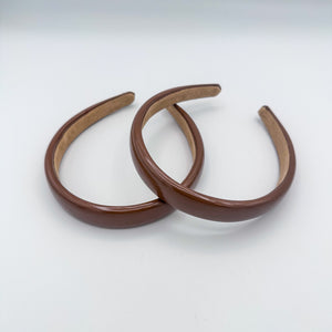 Brown Leather Headbands