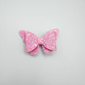 Pastel Pink Butterfly Bow