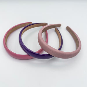 Glossy Leather Headbands