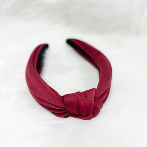 Burgundy Headband