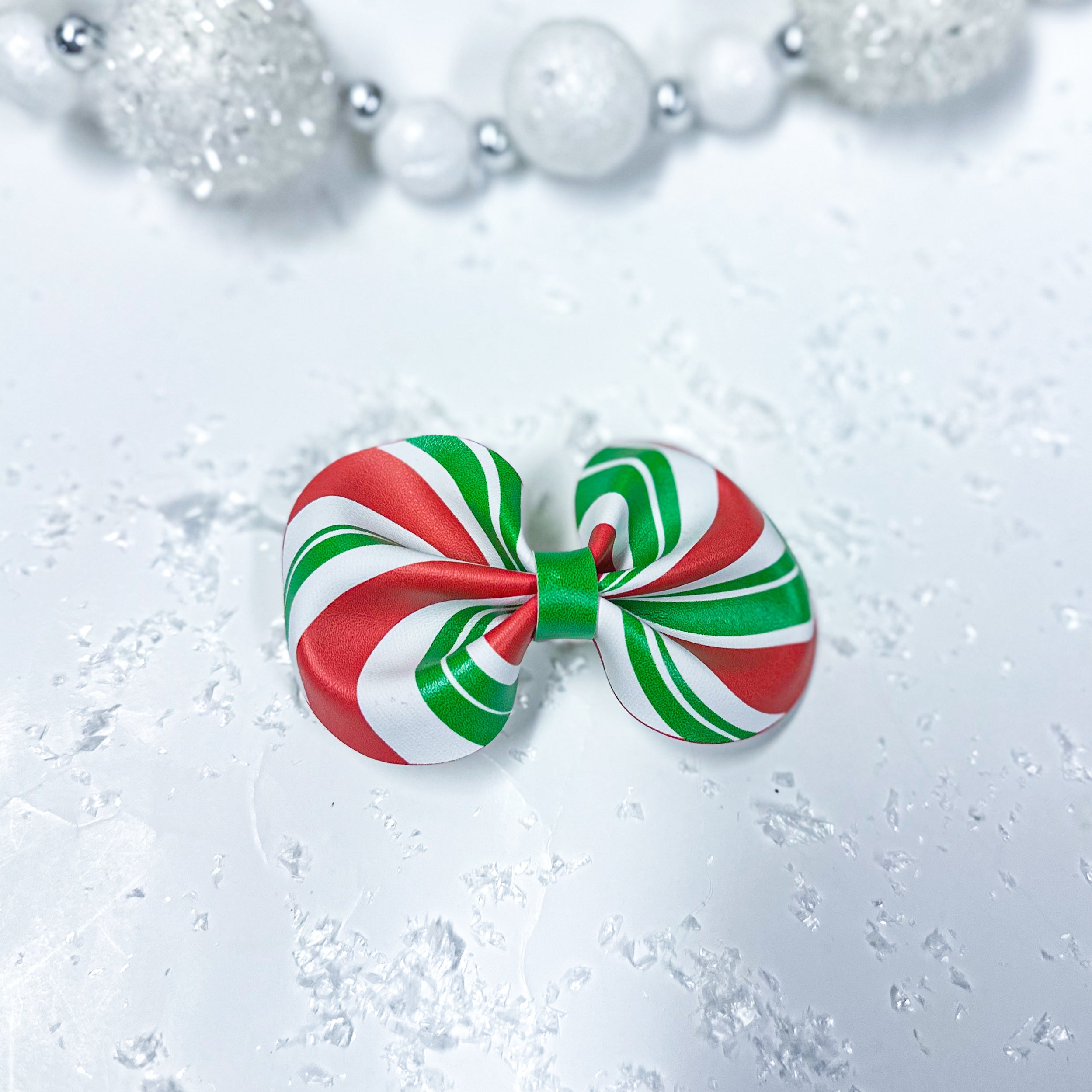 Peppermint Twist Bow