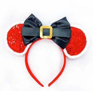 Furry Santa Ears