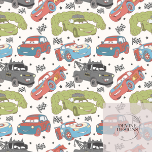 Superhero Cars Blanket