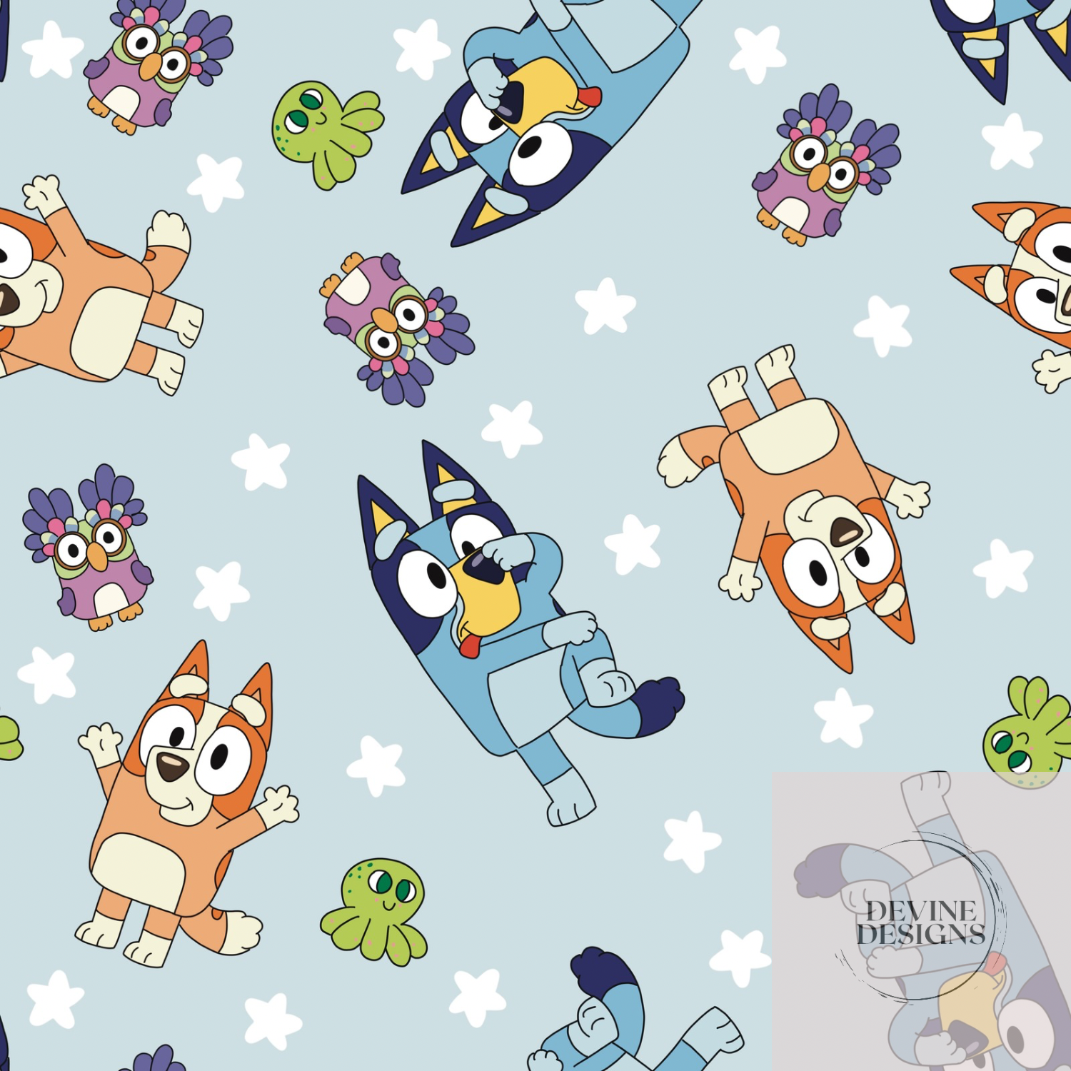 Blue Dog Blanket