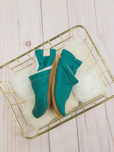 Turquoise Moccs