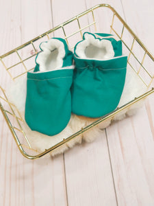 Turquoise Moccs